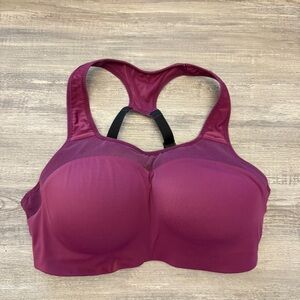 Nike Maroon Sports Bra